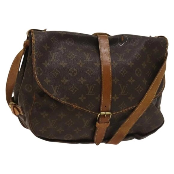 LOUIS VUITTON Monogram Saumur 30 Shoulder Bag - Picture 1 of 16